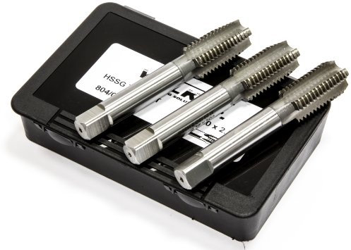 Volkel UNC HSS-Gewindebohrer, 3/4-Zoll, 3 Stück