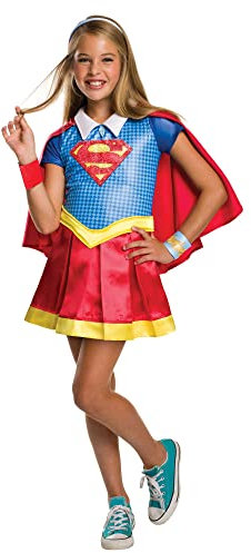Rubie's 3620714 - DC Super Hero Girls Supergirl Deluxe Kinderkostüm Halloween