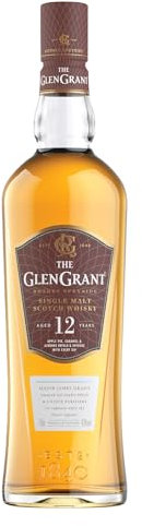 Glen Grant 16663 Islay 12 Ans Single Malt Whisky avec Emballage Cadeau 700 ml