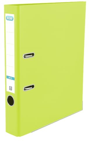 Elba Premium Akten-Ordner A4, smart Pro plus, 5 cm schmal, Kunststoff Ordner, hellgrün, 1 Stück