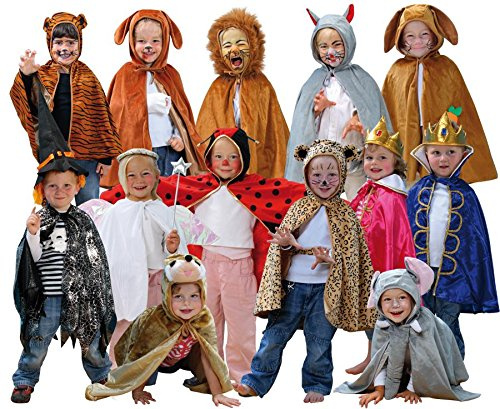 Betzold Kinderkostüme-Set, 13-teilig in Universalgröße