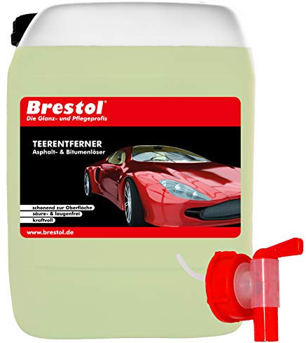 Dissolvant Goudron (10 L) prêt à l'emploi – - avec Robinet 51 MM – Dissolvant Goudron Asphalte Anti-adhesif Bitume Dissolvant Goudron entlöser