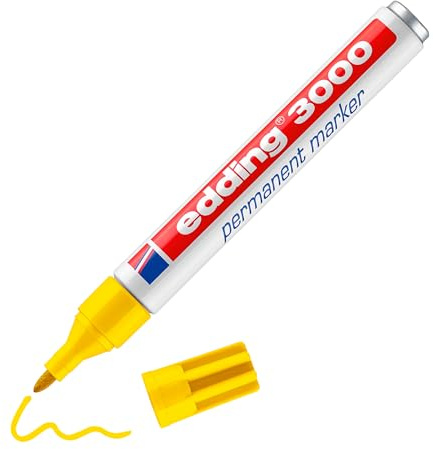 Edding 3000 Permanentmarker gelb