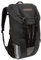 Fieldline Motorrad Allwetter Rucksack schwarz Funktioniert mit Rückenlehne und Sissy Bar