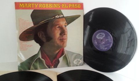 MARTY ROBBINS el paso, triple album, SHM 726