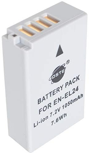 DSTE Rechange Batterie Compatible pour Nikon EN-EL24 1 J5