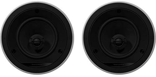 B&W Bowers & Wilkins CCM665 - Altavoces (2 vías, 1,0 Canales, con Cable, 45-50000 Hz, 8 Ohm, Negro)