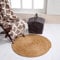 Second Nature Online - Dhaka Juteteppich | 100% Naturfaser | Handgewebt | Ethischer Handel | Umweltfreundlich (Rund - Durchmesser 60 cm)