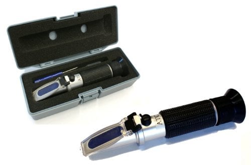 Refraktometer 0-32% brix mit SATC - RHB-32 SATC-Handrefraktometer - Messung Wasseranteil/Zuckeranteil