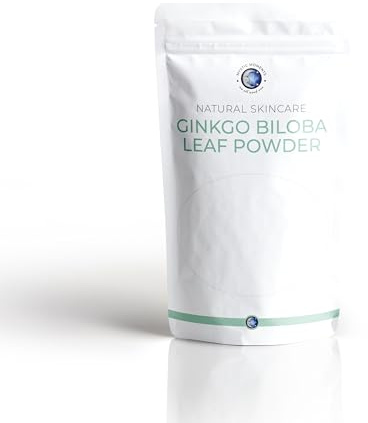 Mystic Moments | Ginkgo Biloba Leaf Powder | 100g | Siberian ginseng (Eleutherococcus senticosus) powder for cosmetic formulations and personal care applications.