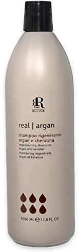 Rr Line Argan Star Regenerating Shampoo with Argan and Keratin 33.8 Oz - Free Starry Lip Pumping Gloss 10ml