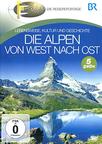 Die Alpen von West nach Ost