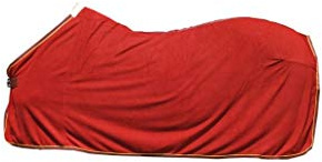 HKM 7901 Cooler Blanket Polar Fleece Horse Blanket Turnout Blanket Stable Blanket 75-165