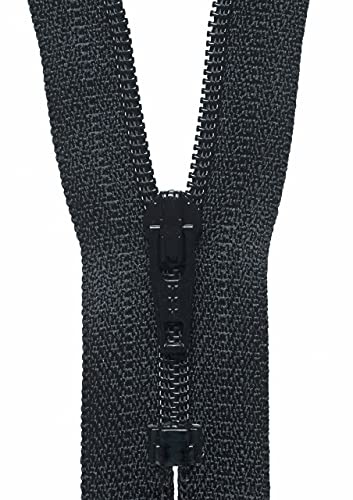 YKK Coil Zip, No. 580 Black, 46 cm Length