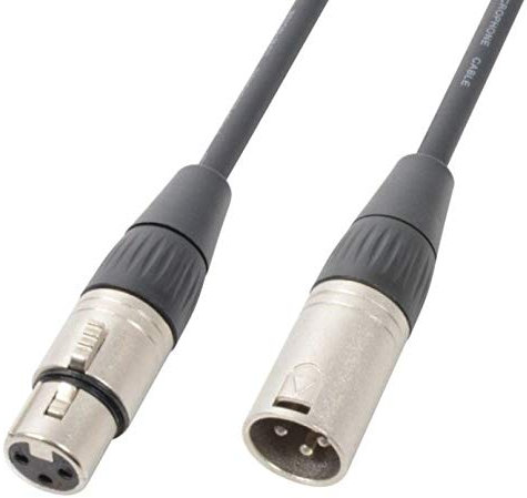 PD Connex DMX-XLR (3-Pin) Kabel XLR (m) - XLR (f) - 6 Meter