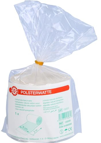 POLSTERWATTE gerollt 8 cmx2 m 1 St