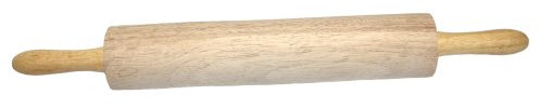 Teigrolle 38 cm Holz mit Kugellager