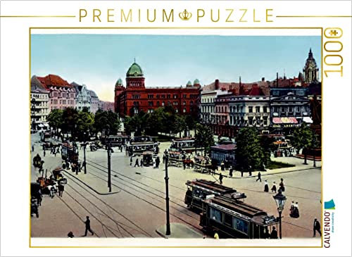 CALVENDO Puzzle Berlin Alexanderplatz 1000 Teile Puzzle quer | 1000 Teile Lege-Größe 64 x 48 cm Foto-Puzzle für glückliche Stunden