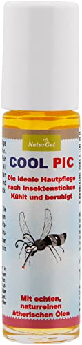 NaturGut Cool Pic Insektenstich Roll On ideale Hautpflege nach Insektenstichen 10ml kühlt und beruhigt
