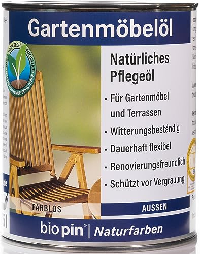 biopin Gartenmöbelöl 0,75 L, 08001