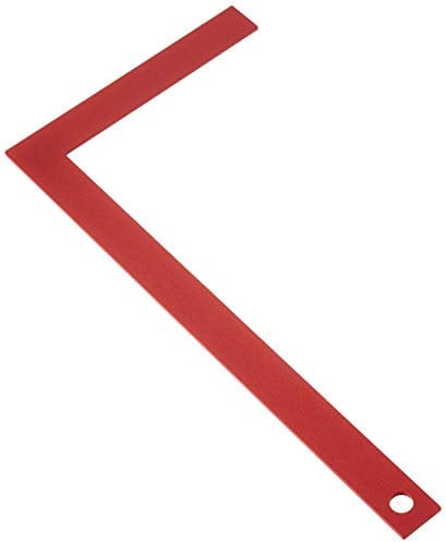 Metrica 29354 Équerre de maçon Rouge
