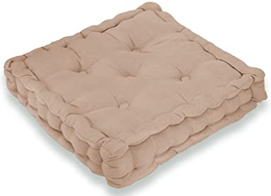 Chums Booster Cushion for Dining Chairs 3-Inch Height Thick Padding 100% Cotton Cover
