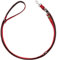 HUNTER Verstellbare Führleine NEOPREN, Farbe: rot/schwarz, strapazierfähiges Nylon, 3-fache Verstellmöglichkeit, weiche Neoprenpolsterung, ideal für Alltag und Training, Größe: 15/200