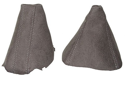 Schaltmanschette / Schaltsack Handbremsmanschette Grau Alcantara