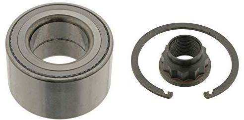 febi bilstein 30473 Radlagersatz mit Achsmutter und Sicherungsring, 1 Stück | Kompatibel mit: TOYOTA ALLION I, AVENSIS, AVENSIS, AVENSIS Kombi, AVENSIS Kombi, AVENSIS Liftback, AVENSIS Stufenheck