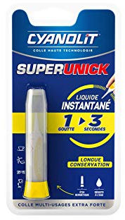 CYANOLIT - Colle Instantane, formule liquide Longue Conservation, 2G