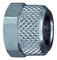 RIEGLER 110644-16.010-6 Überwurfmutter, M10x1,0, für Schlauch 6/4 mm, SW 12, MS vern., 1Stk