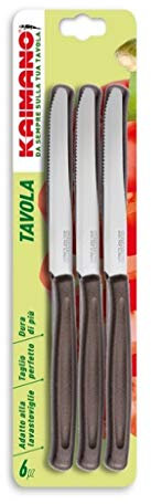 Coltelli da tavola 'KAIMANO' COLTELLI KAIMANO 6PZ.BIAN.PUNTA DEN CF 1