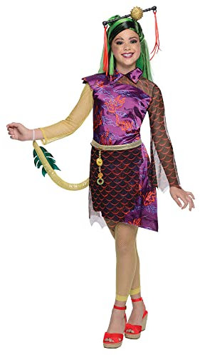 Rubies Offizielles Monster High Mattel Jinafire Langes Kostüm für Kinder, Größe S