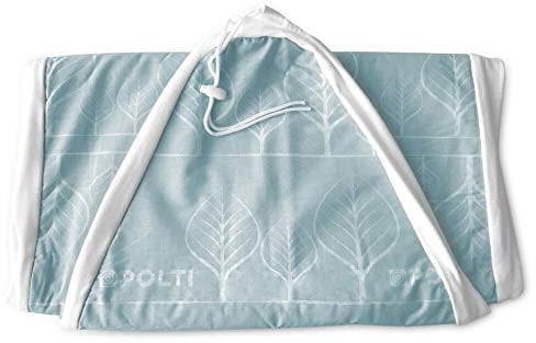 Polti PAEU0339 Telo Asse da Stiro XL, in Cotone, Dimensioni 126 x 50,5 cm, Bianco e Grigio