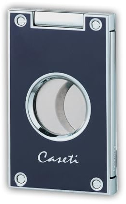 Lifestyle-Ambiente Caseti Paris Zigarrenschneider Lack blau inkl Tastingbogen