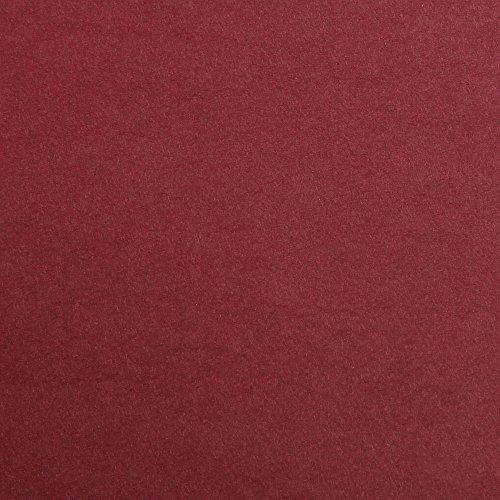 Clairefontaine 97176C Tonzeichenpapier Pack, 25 Bögen Premium, 50 x 70 cm, 120 g, bordeaux