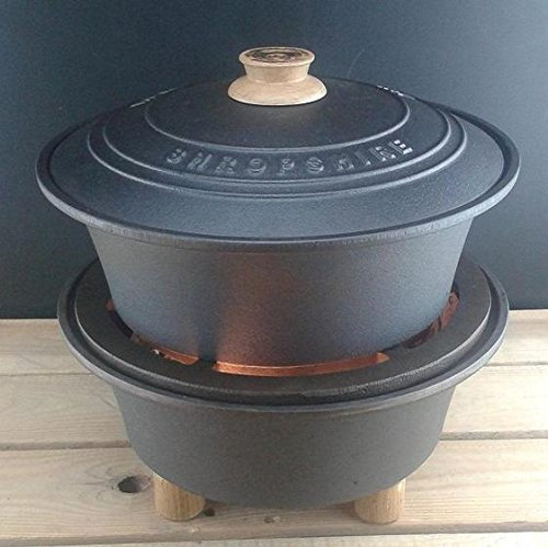 Netherton Foundry Shropshire Cast Iron Garden Hob and Slow Cooker