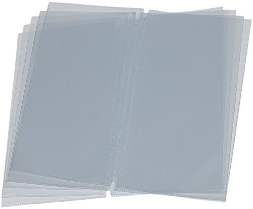 SECURIT - 10er-Set Einleger für Speisekarte A45 - Transparent