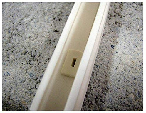 ING Fixations IGLA851490 Sachet de 20 chevilles fix-elec pour moulure en pvc dans tous matériaux