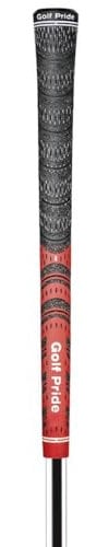 Golf Pride Herren Griffe Multi-Compound Cord, Schwarz/Rot, M, RE34-001