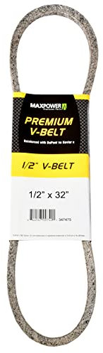 MAXPOWER Keilriemen 347475, Kevlar verstärkt, 1/2 x 32 - 4L320 - Aussenlänge L(a) 820 mm.
