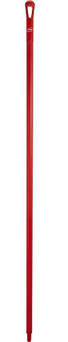 Vikan - Ultra Hygiene - Stiel - Ein Stück - Polypropylen - Rot - 170 cm