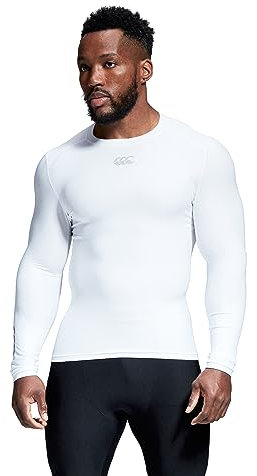 Canterbury Mens Thermoreg Baselayer - White - M