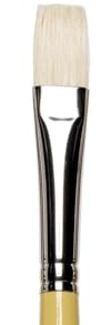 Winsor & Newton Size 10 Artists Hog Brush Long Flat