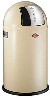 Poubelle Pushboy Junior 22L Amande, Wesco