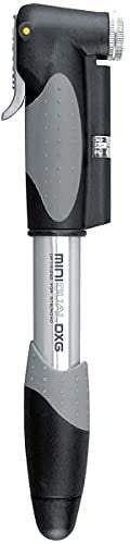 Topeak Mini DX Bike / Cycle Hand Pump with Gauge Presta / Schrader Silver/Black