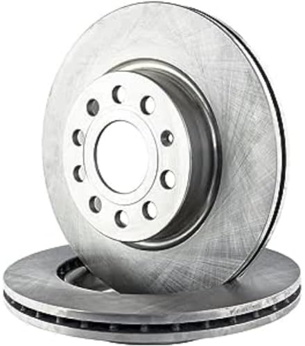 Bosch BD228 Brake Disc Set - 262.5 mm Vented Discs - Front Axle - ECE-R90 Certified - Good Cooling, Reliable Braking, Corrosion Protection - 1 Set of 2 Discs