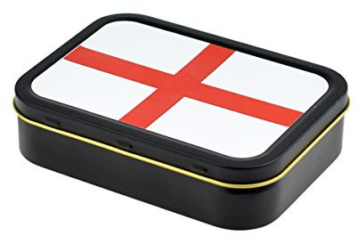 TIBT155-2 Oz English Flag Tobacco or Storage Tin