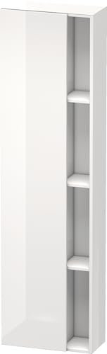 Duravit Hochschrank DuraStyle 240x500x1800mm 1 Tür, TA li., basalt matt/weiss matt, DS1248L4318