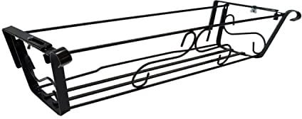 Vendilo Fioriera da esterno, Balconiera da ringhiera, Fioriera da balcone 62 cm